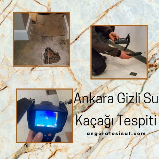 Ankara Gizli Su Kaçağı Tespiti