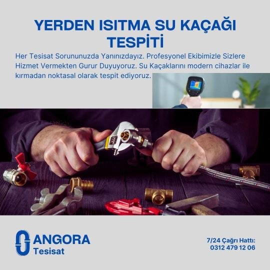 Yerden Isıtma Su Kaçak Tespiti